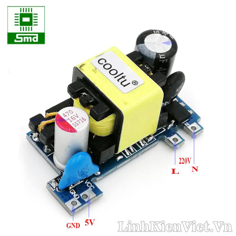 Module nguồn xung mini AC-DC 5V 2A