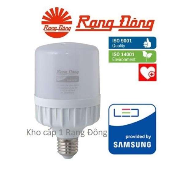 Bóng đèn LED bulb 30W Rạng Đông - SAMSUNG ChipLED