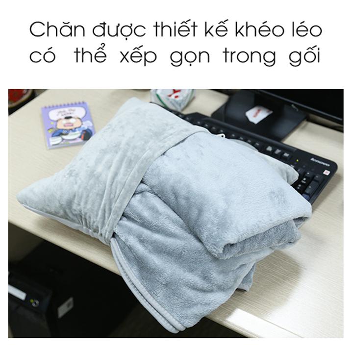 Set chăn và gối ôm hình thú xinh xắn