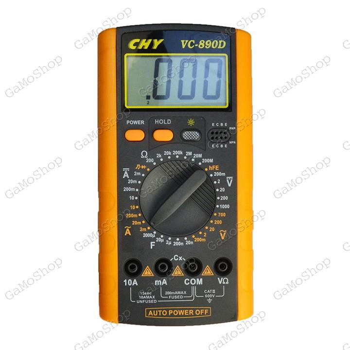 [HCM]Đồng hồ đo vạn năng CHY VC-890D GamoShop