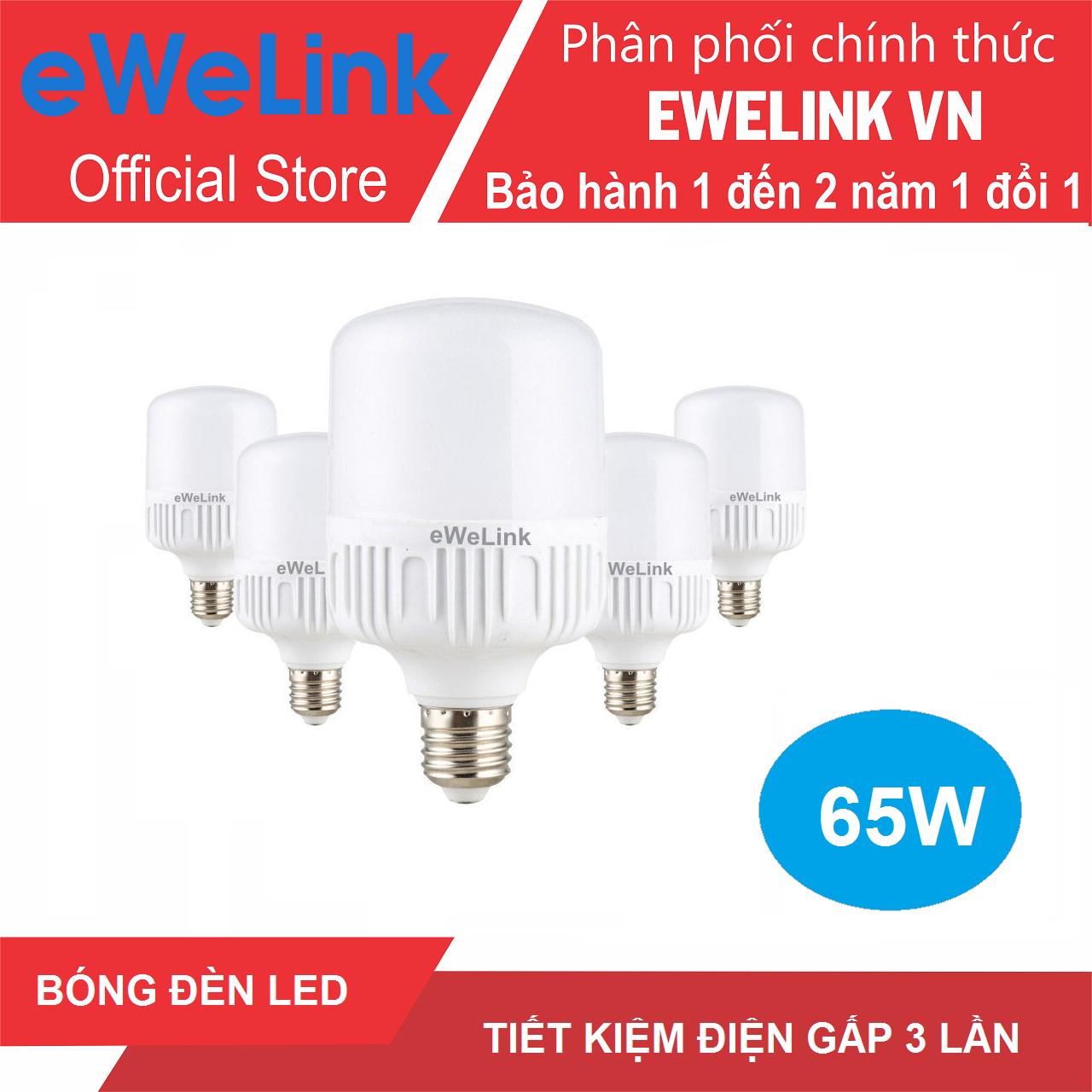 Bộ 5 Led Bulb eWeLink 65W Ánh Sáng Trắng Cho Gia Đình