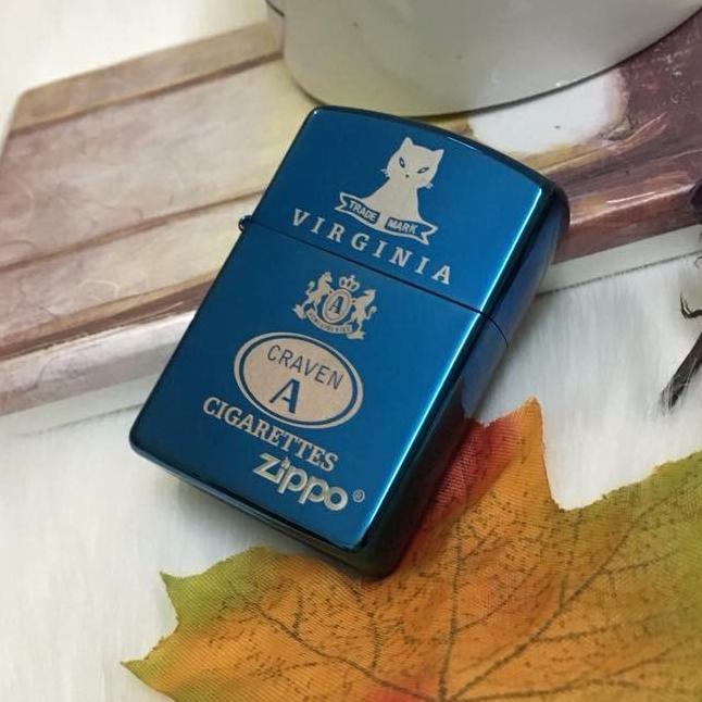 Bật lửa Zippo Logo Con Mèo