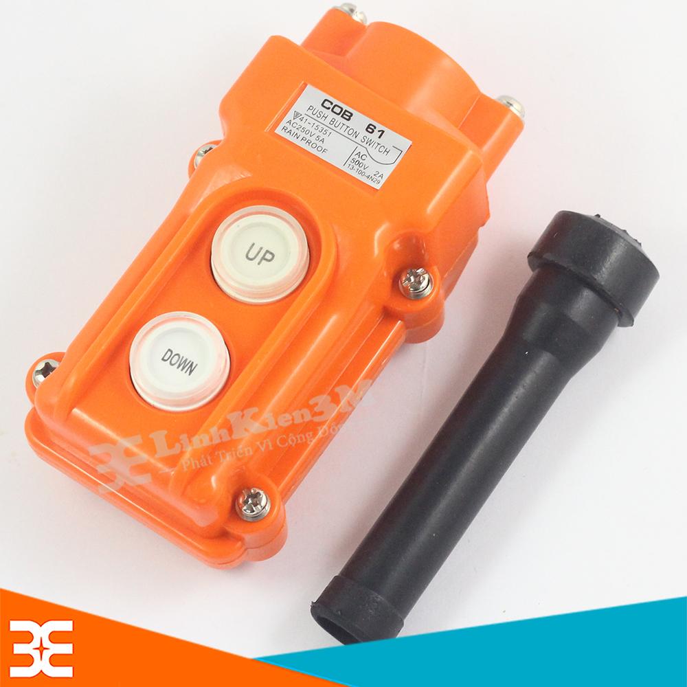 Tay Điều Khiển Máy Tời COB-61H (Đảo Chiều Động Cơ) 2 Nút
