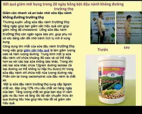 Bột mầm đậu nành Trường Thọ