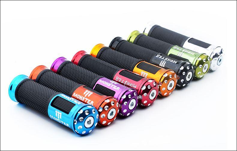 Cặp bao tay xe máy MONSTER màu đỏ