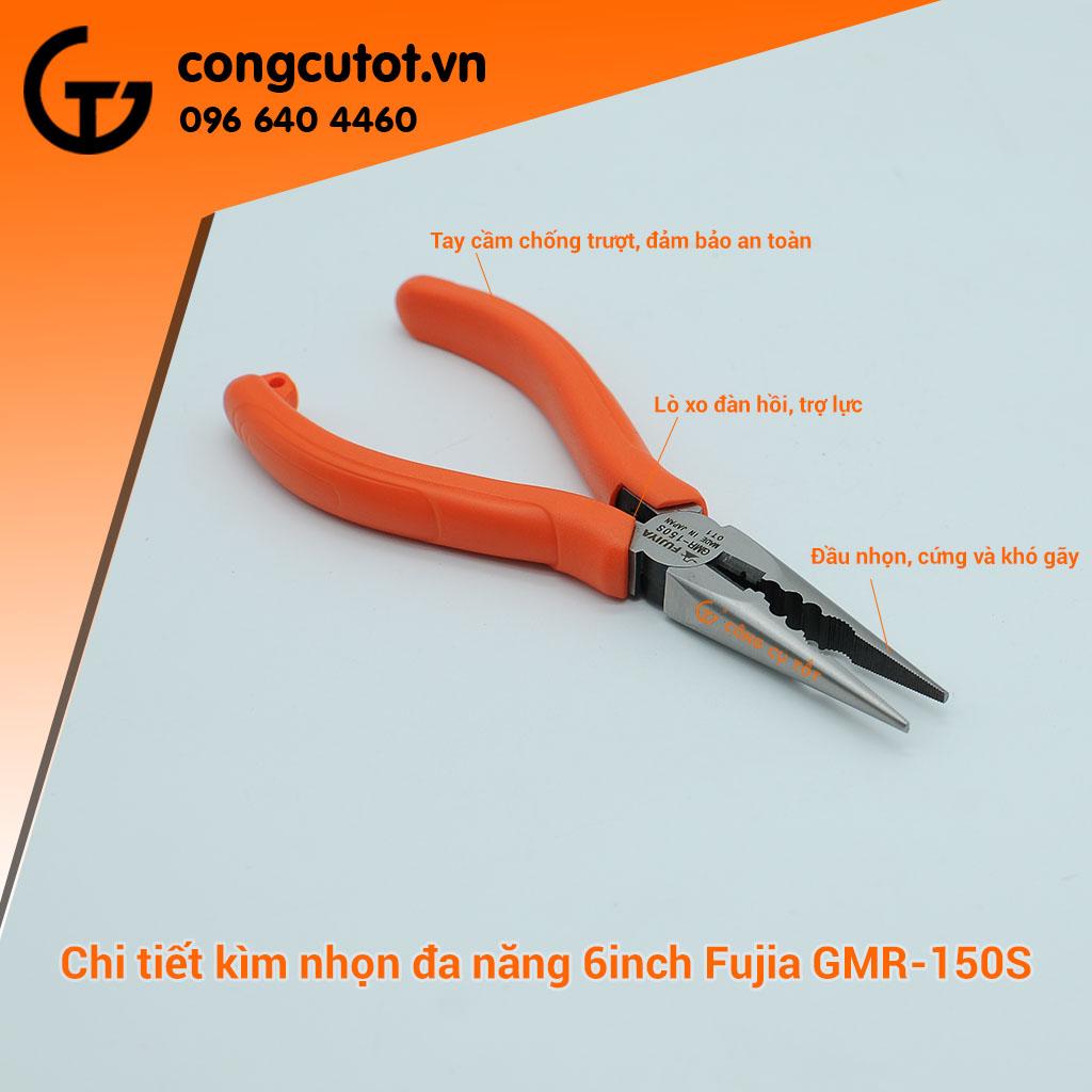 Kìm nhọn đa năng 6'' FUJIYA GMR-150S