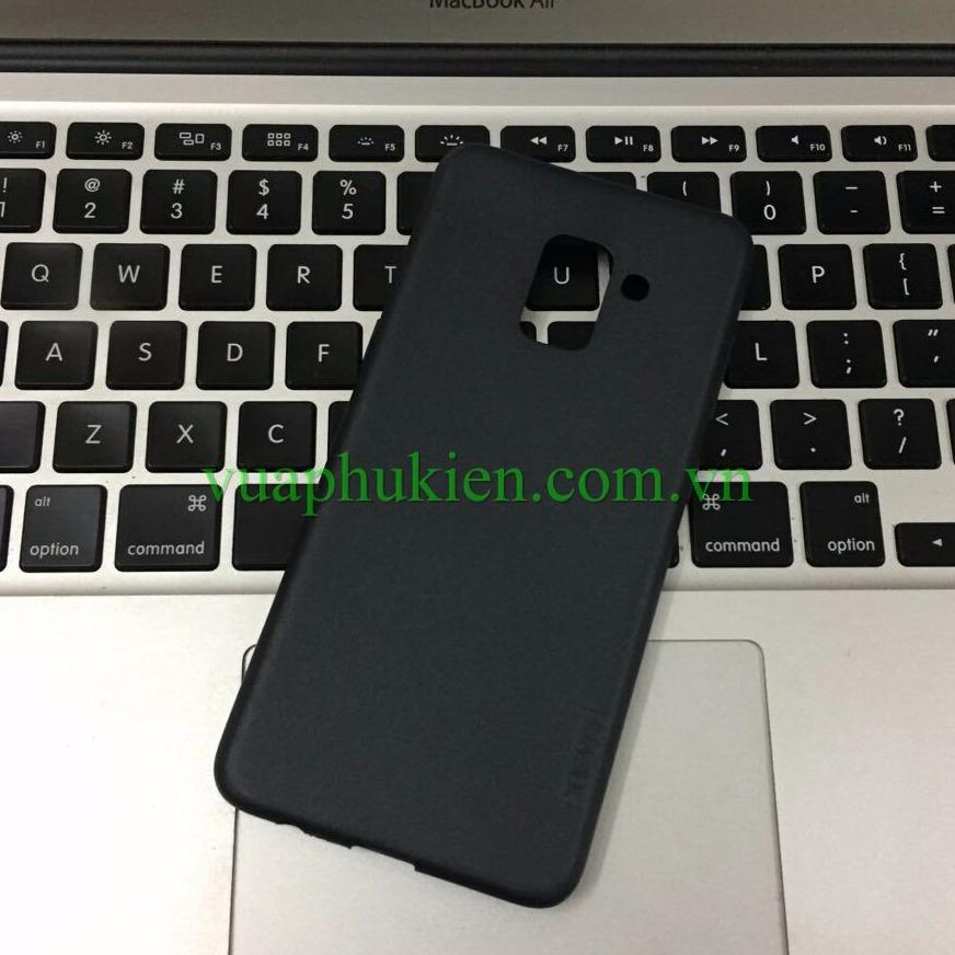 Ốp lưng dẻo X-Level dành cho samsung A8 plus 2018 tặng kính cường lực