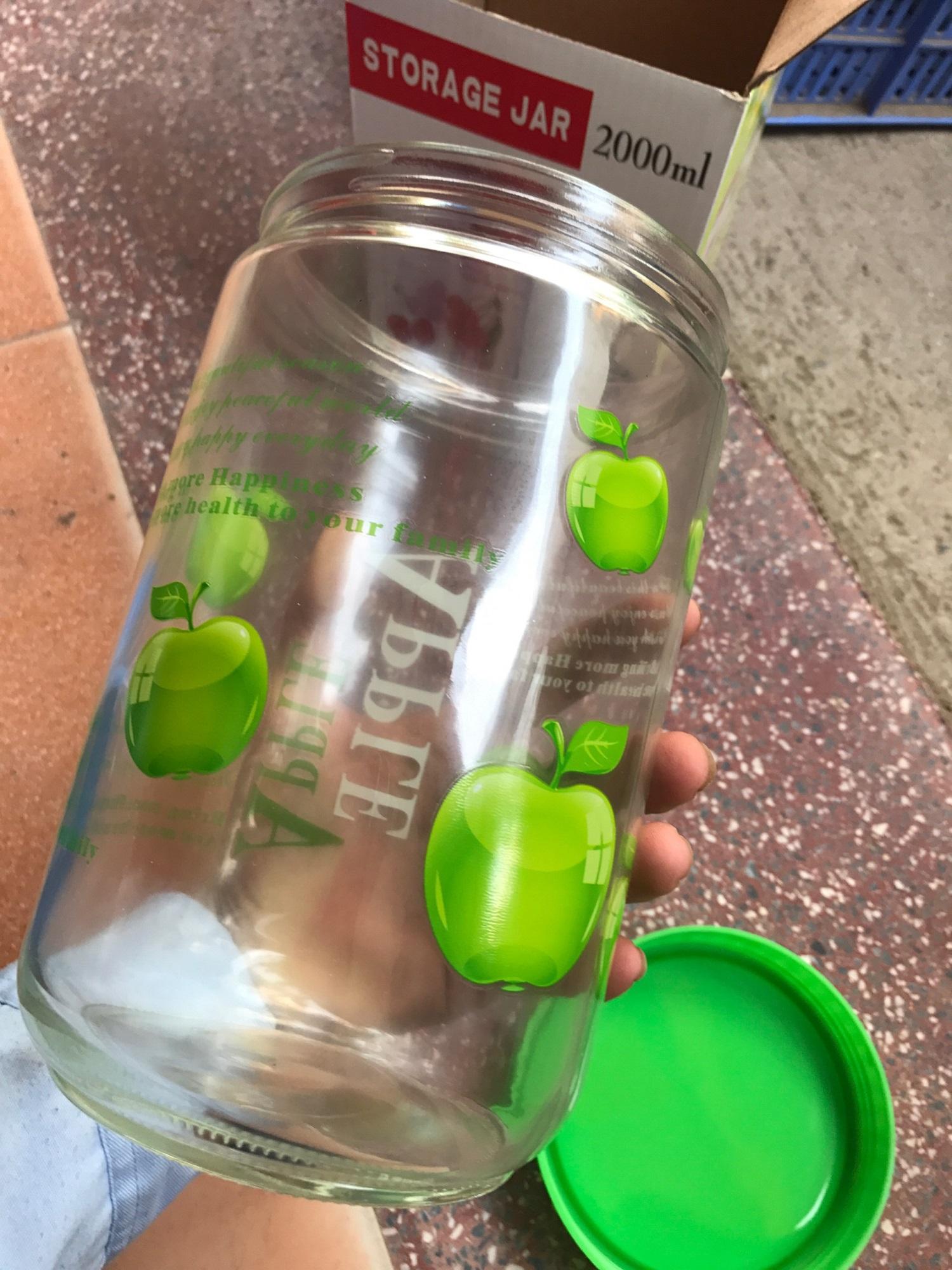 Hũ thủy tinh 2000ml - 9120