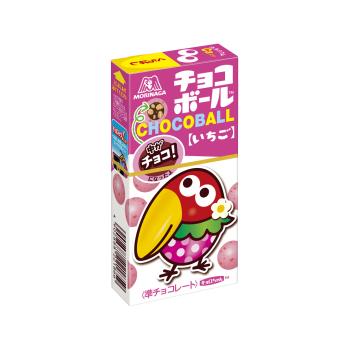 Kẹo viên socola vị dâu Chocoball ( Morinaga) 25g