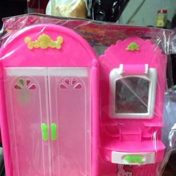 [HCM]Tủ quần áo búp bê TU01 (hồng)(Pink)