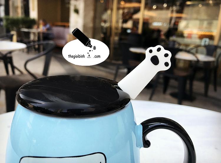Ly Cốc Sứ Quai Cầm Kitty C10