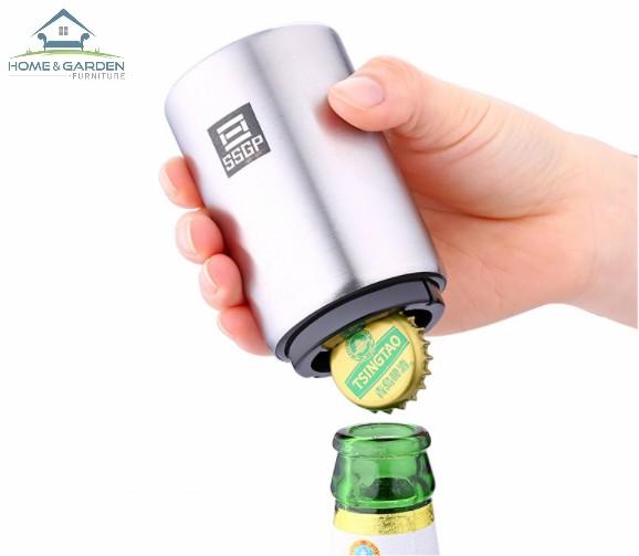 Dụng cụ khui nắp chai bia trợ lực