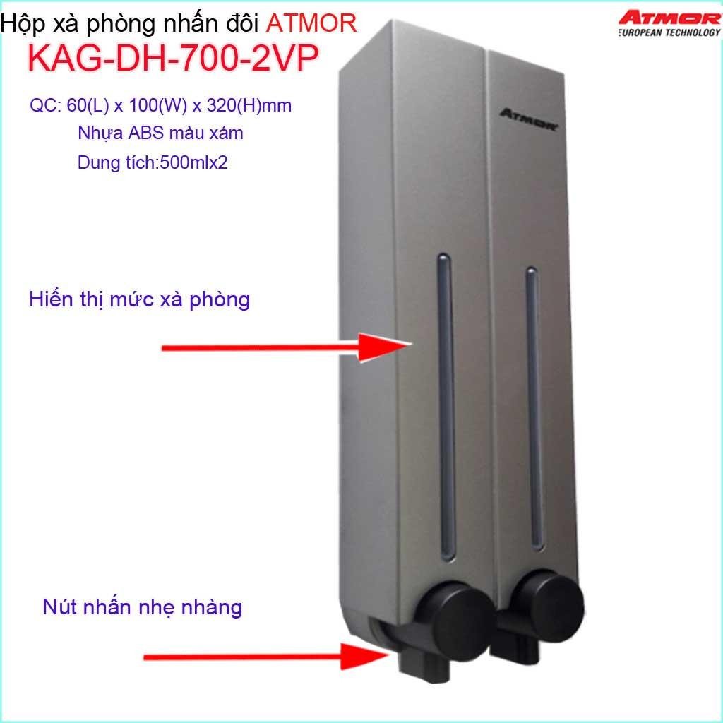 Hộp nhấn xà phòng, Bình xịt xà phòng KAG-DH700.2VP