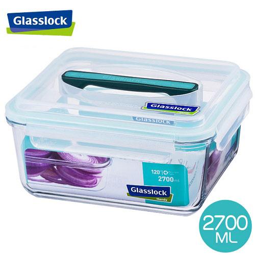 Hộp thủy tinh Glasslock 2700ml MHRB270 (có tay cầm)