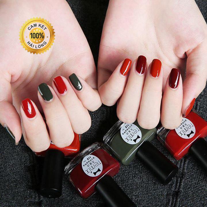 Sơn Móng Tay REMIX (Đủ màu) + Tặng 1 Nước Hoa Mini