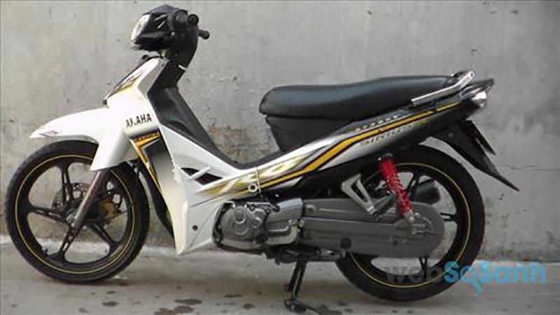 Tem xe Sirius màu Vàng ĐEN- Decal xe SIRIUS RC