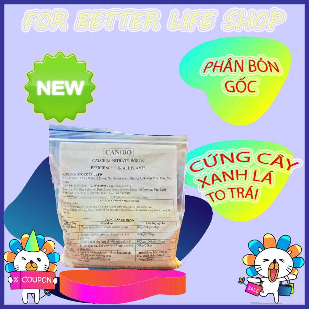 Phân bón góc CANIBO (CALCIUM, NITRAT, BORON) Gói 500gram