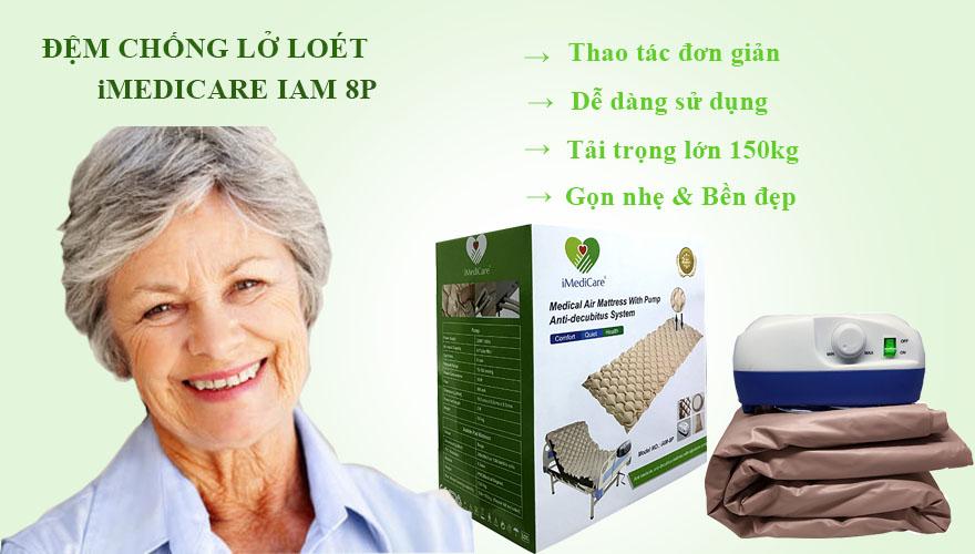 Đệm chống loét cho người già iMediCare IAM - 8P Singapore