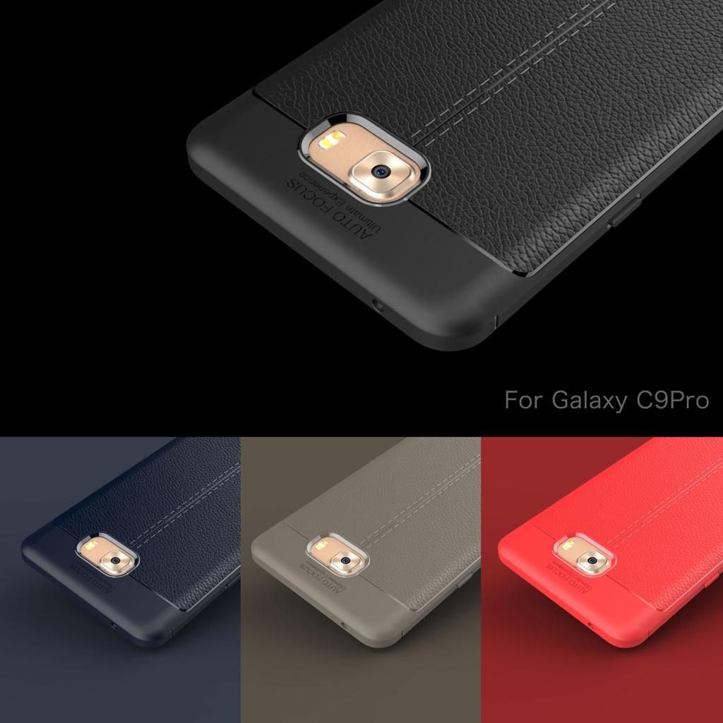 ỐP LƯNG GALAXY C9 PRO VÂN DA DERMA CASE