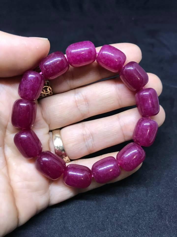 [HCM]VÒNG TAY LU THỐNG RUBY HỒNG NGỌC-10LY