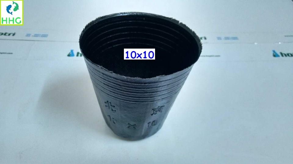 2KG CHẬU NHỰA MỀM ƯƠM CÂY  (BỊCH, TÚI BẦU) 10X10 (2kg =  khoảng 1010 chậu 10x10)