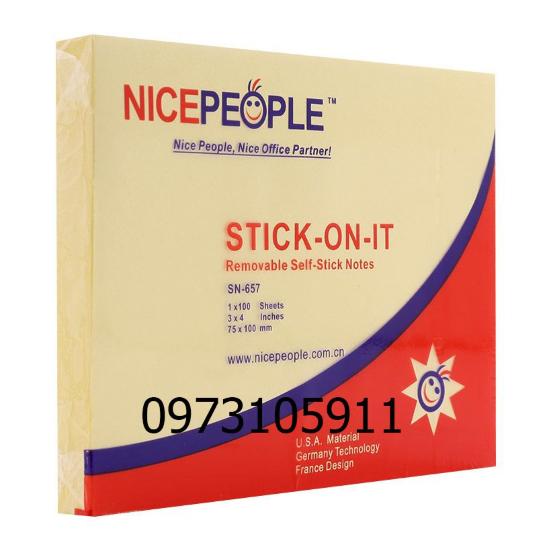 Giấy ghi nhớ  3*4 ( 6 tập/lố)