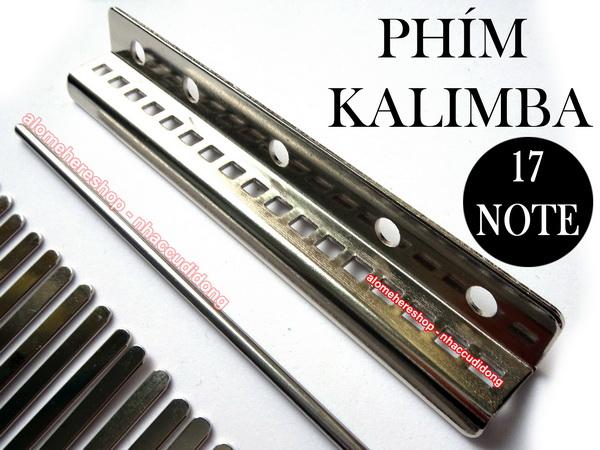 Bộ 17 phím cho đàn Kalimba 17 Note DIY