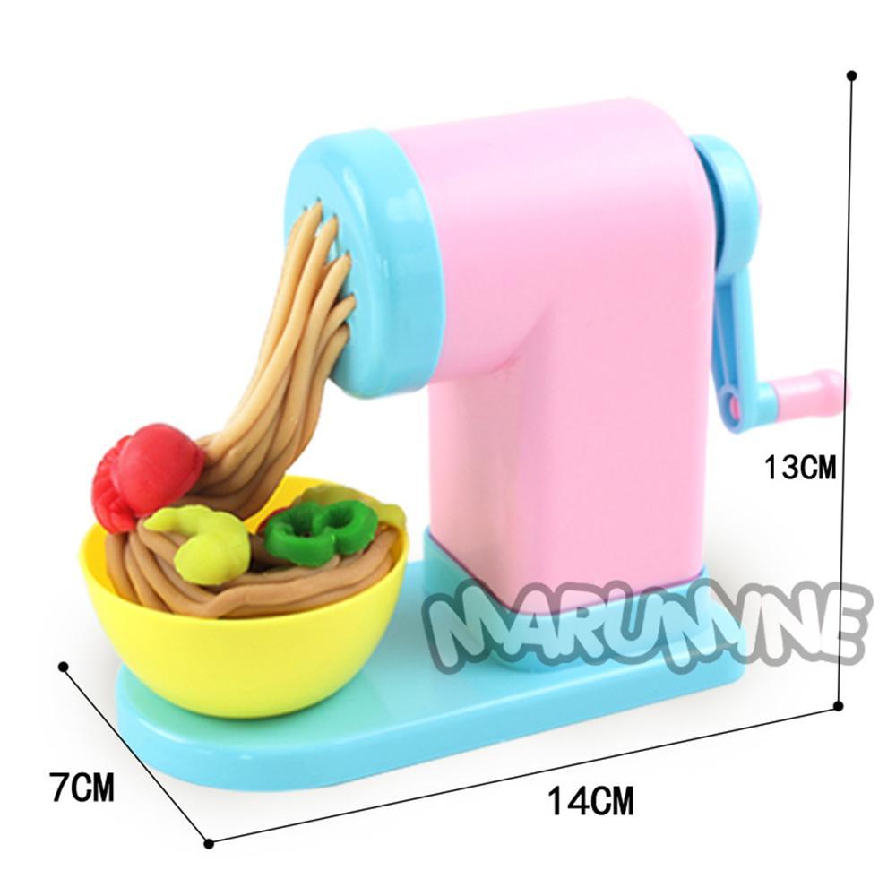 Bộ đất nặn Máy làm Bún, làm mỳ: đã gồm 5 hộp đất nặn - MS