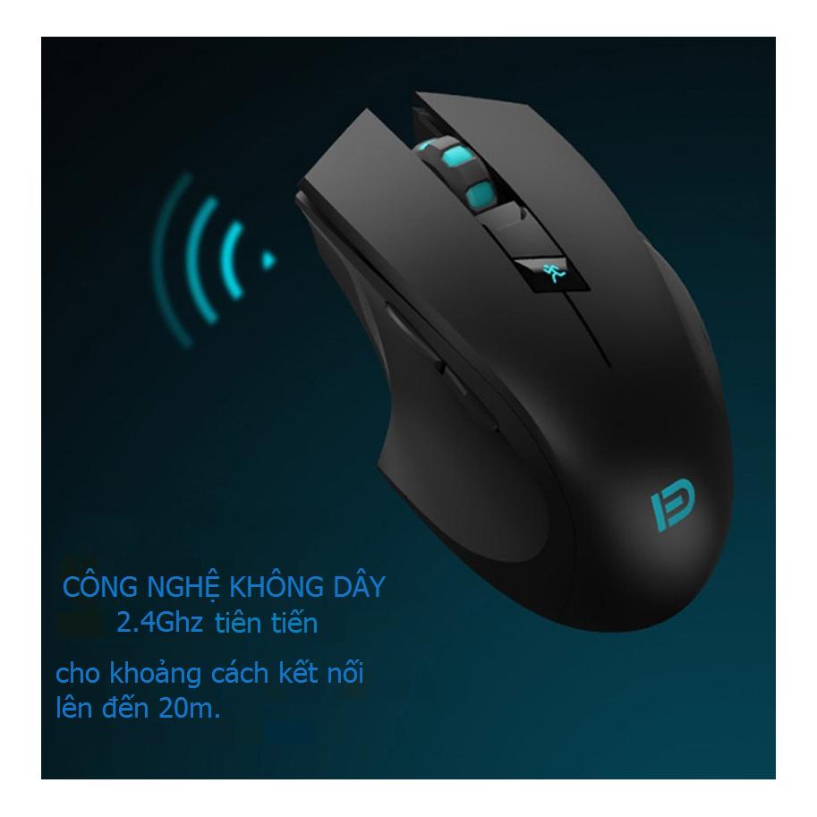 Chuột Game không dây Forter i720 (Đen)