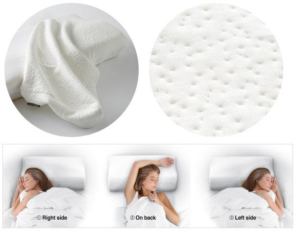 Gối Memory foam 50D Lock&Lock HLW114