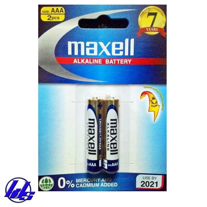 Pin AAA Maxell LR3 Alkaline - Vỉ 2 viên