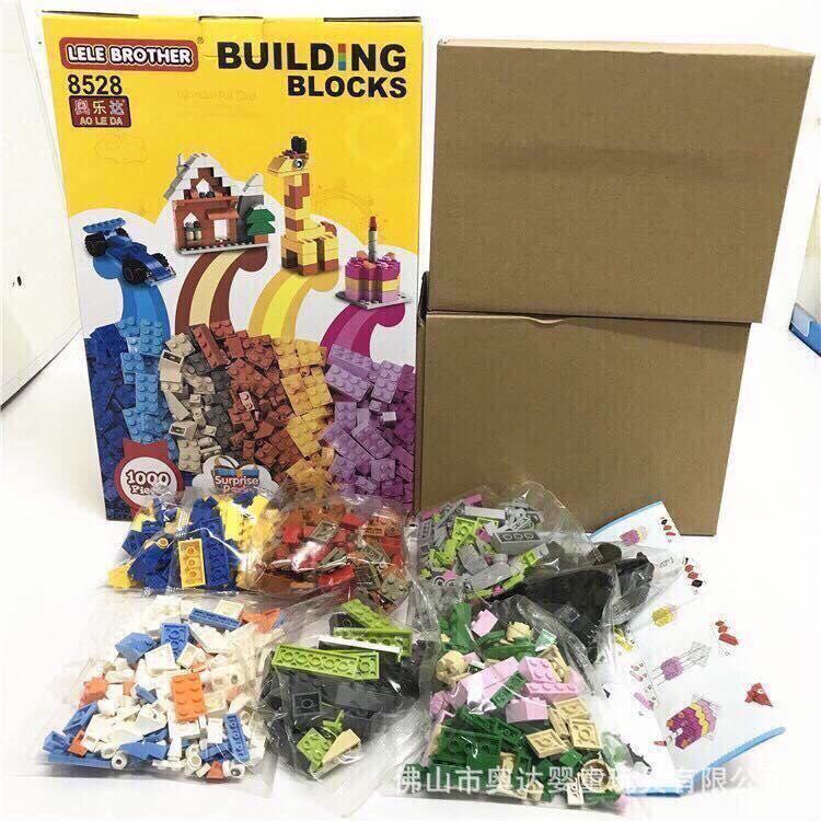 BỘ XẾP HÌNH LEGO 1000 CHI TIẾT CHO BÉ