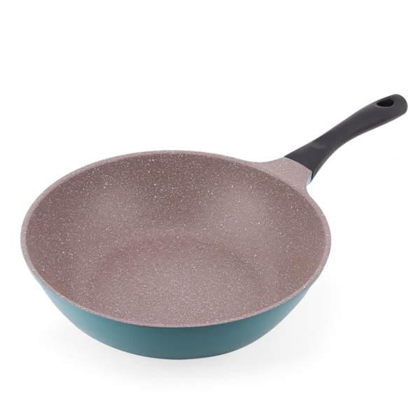 Chảo đúc lòng sâu chống dính Ceramic vân đá ILO HÀN QUỐC 26cm