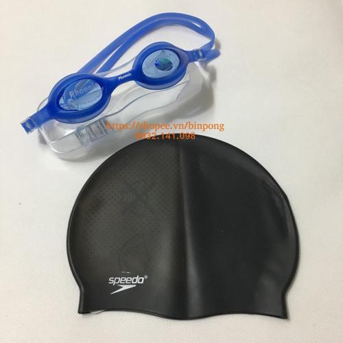 Bộ nón bơi và kính bơi phoenix 207( Nhiều màu)