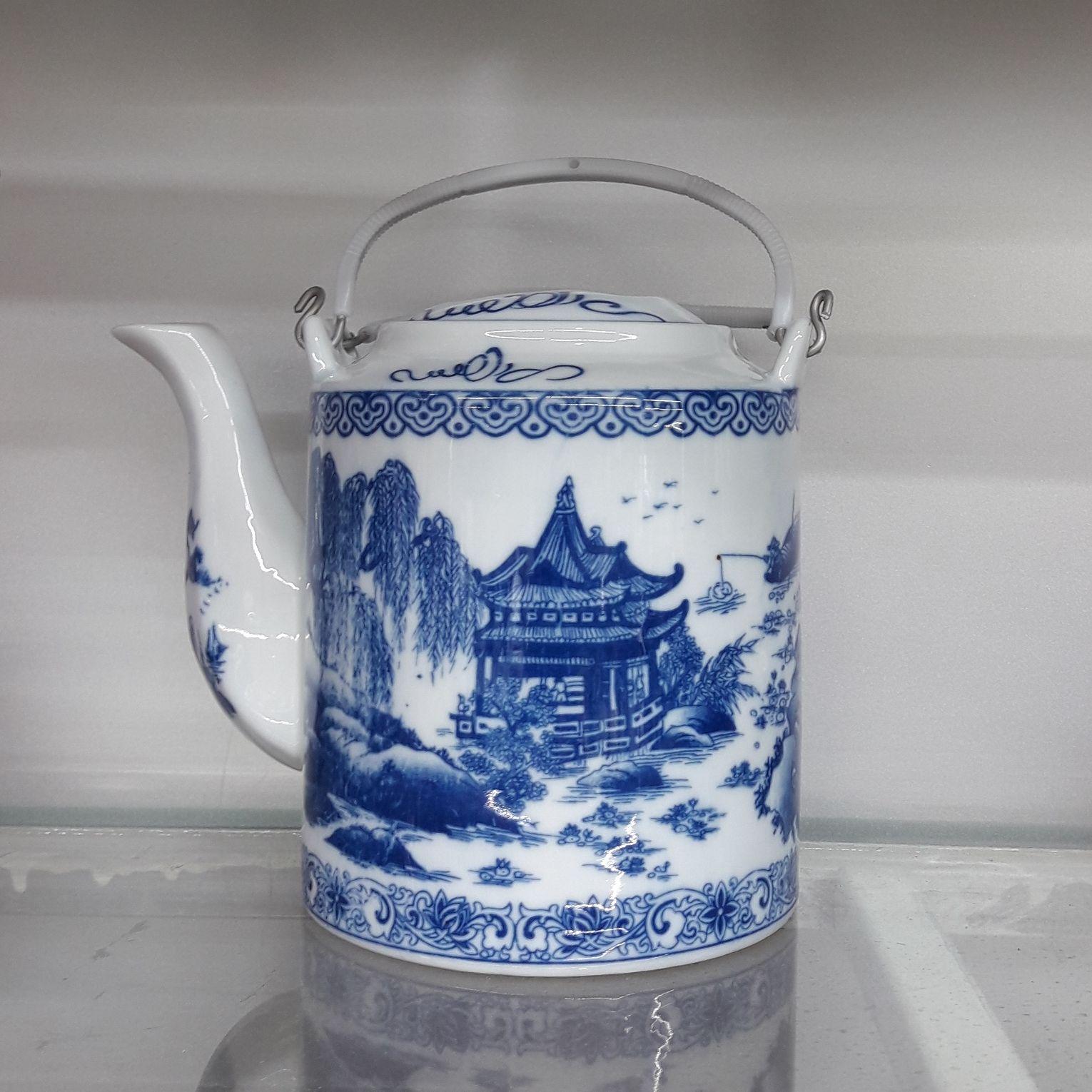 Ấm tích Bát Tràng- 1,5Lít