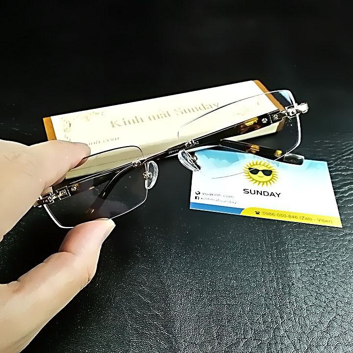 Gọng kính không viền thời trang v