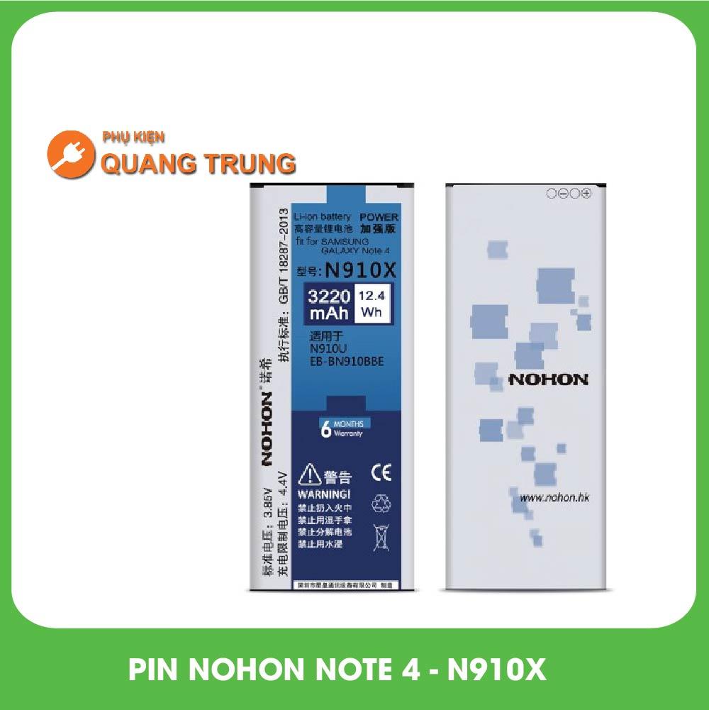 Pin nohon dành cho galaxy note4 - Bản 1 sim