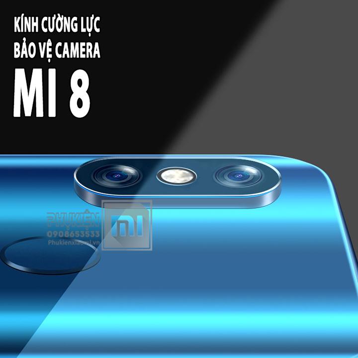 Bộ 01 miếng dán Camera dành cho máy Xiaomi Mi 8 - Full Box