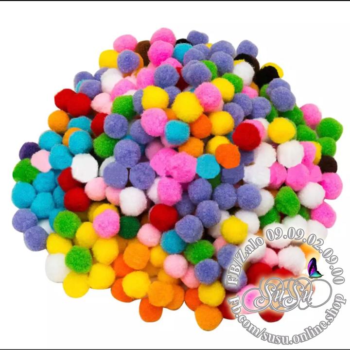 [HCM]Slime Nguyên liệu làm Slime - Hạt pompom