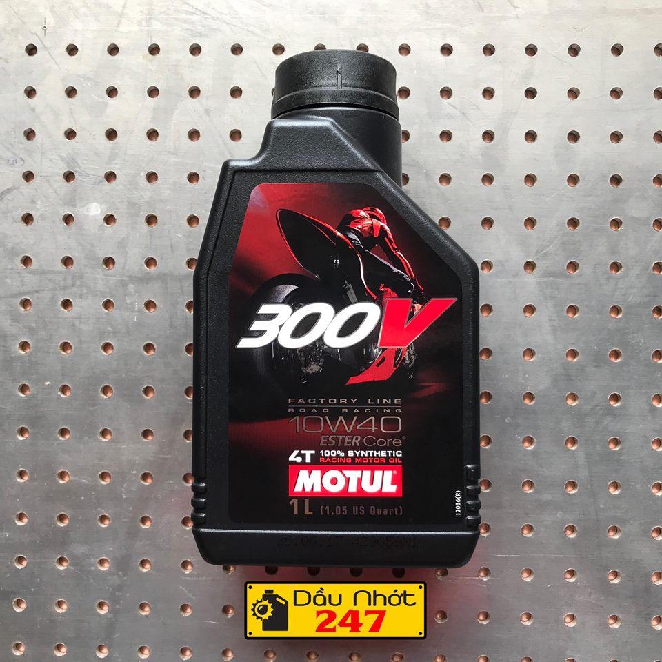Dầu nhớt motul 300v 10w40