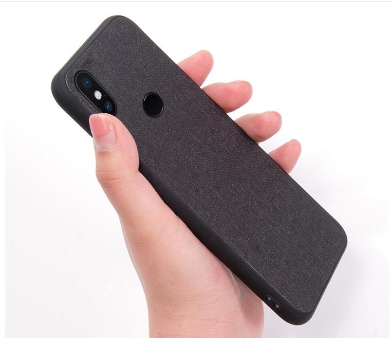 Ốp lưng xiaomi redmi note 5 pro vân vải jean cao cấp
