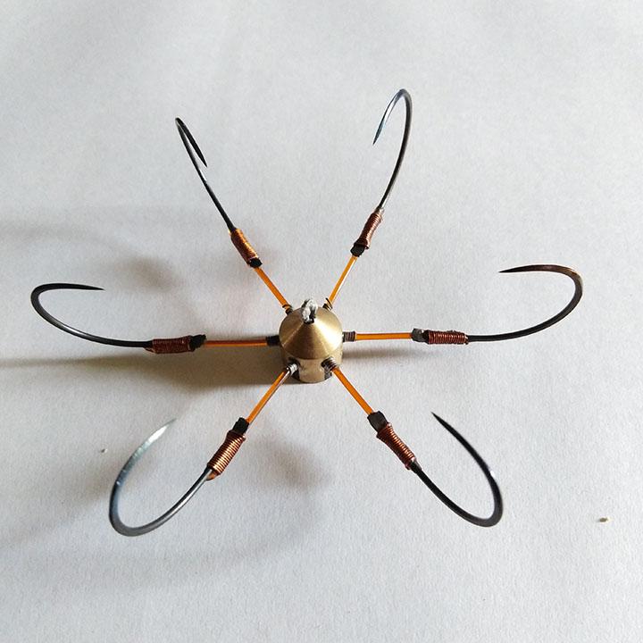 Lưỡi câu lục đồng đúc thép cường độ cao - lưỡi 10