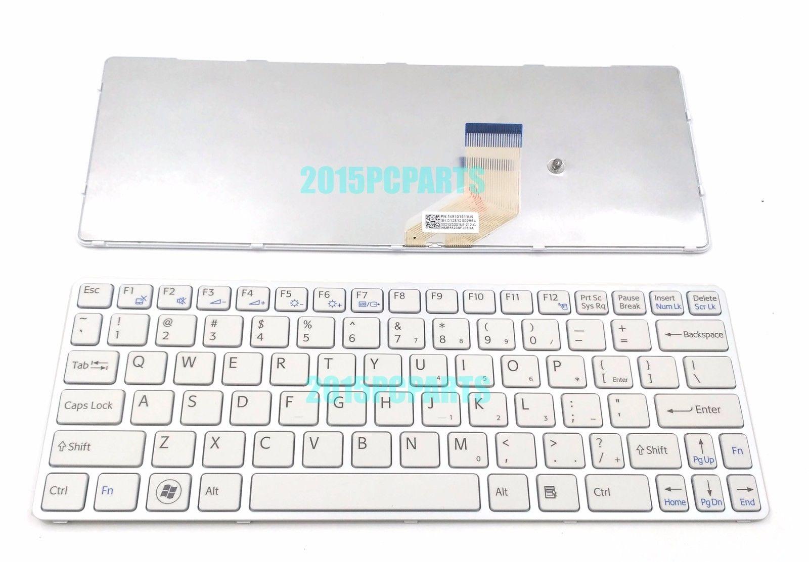Bàn phím laptop SONY SVE 11 series (Trắng)