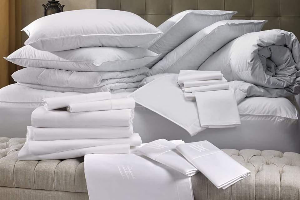 [HCM]Bộ ga giường cotton trắng trơn cho khách sạn và gia đình