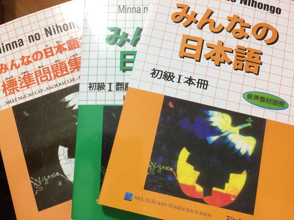 Khuyến Mại Bộ Sach Học Tiếng Nhật Minna No Nihongo I 3 Cuốn Trinh độ Sơ Cấp N5
