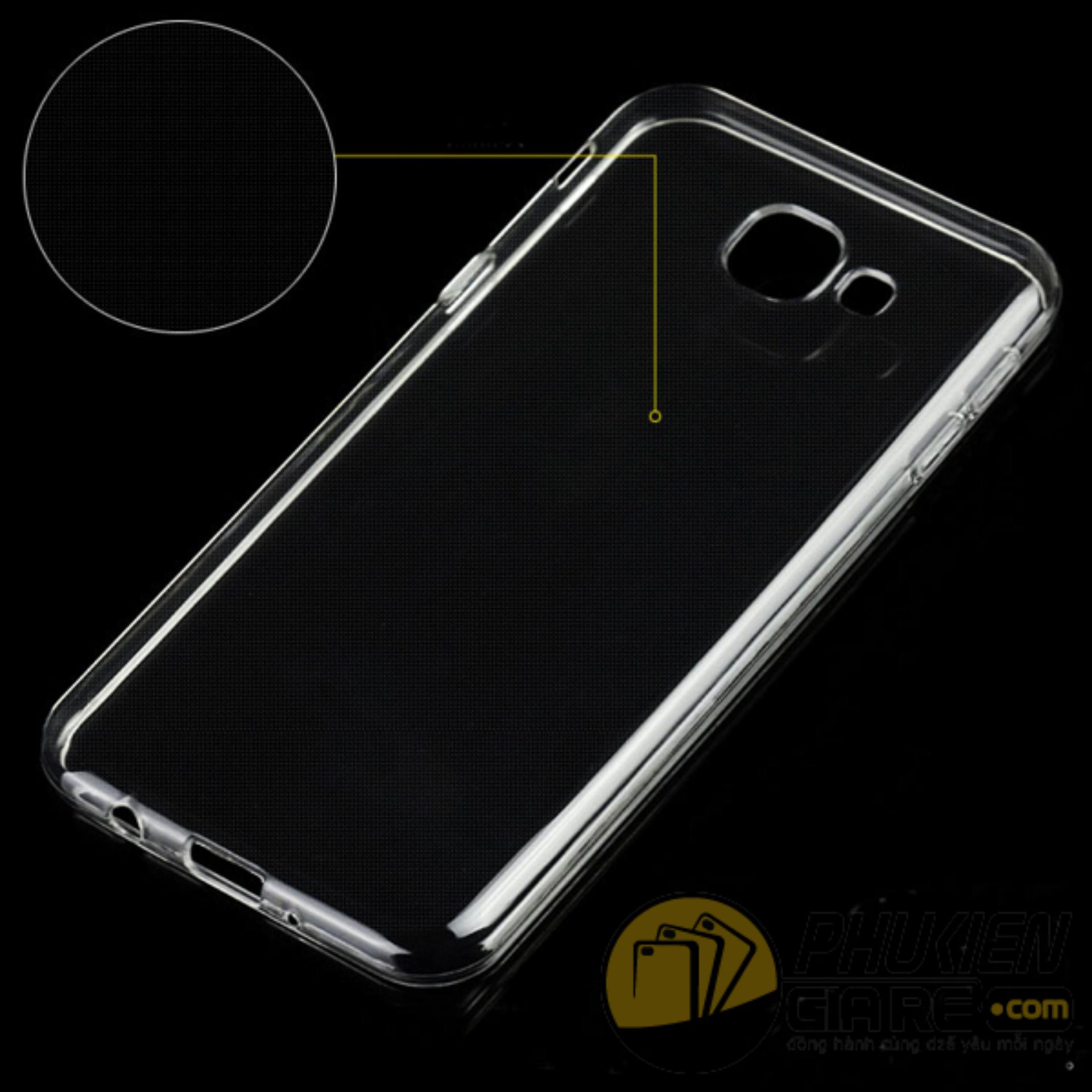 Ốp silicon cho Samsung Galaxy A7 2017 - A720 (Trong suốt)