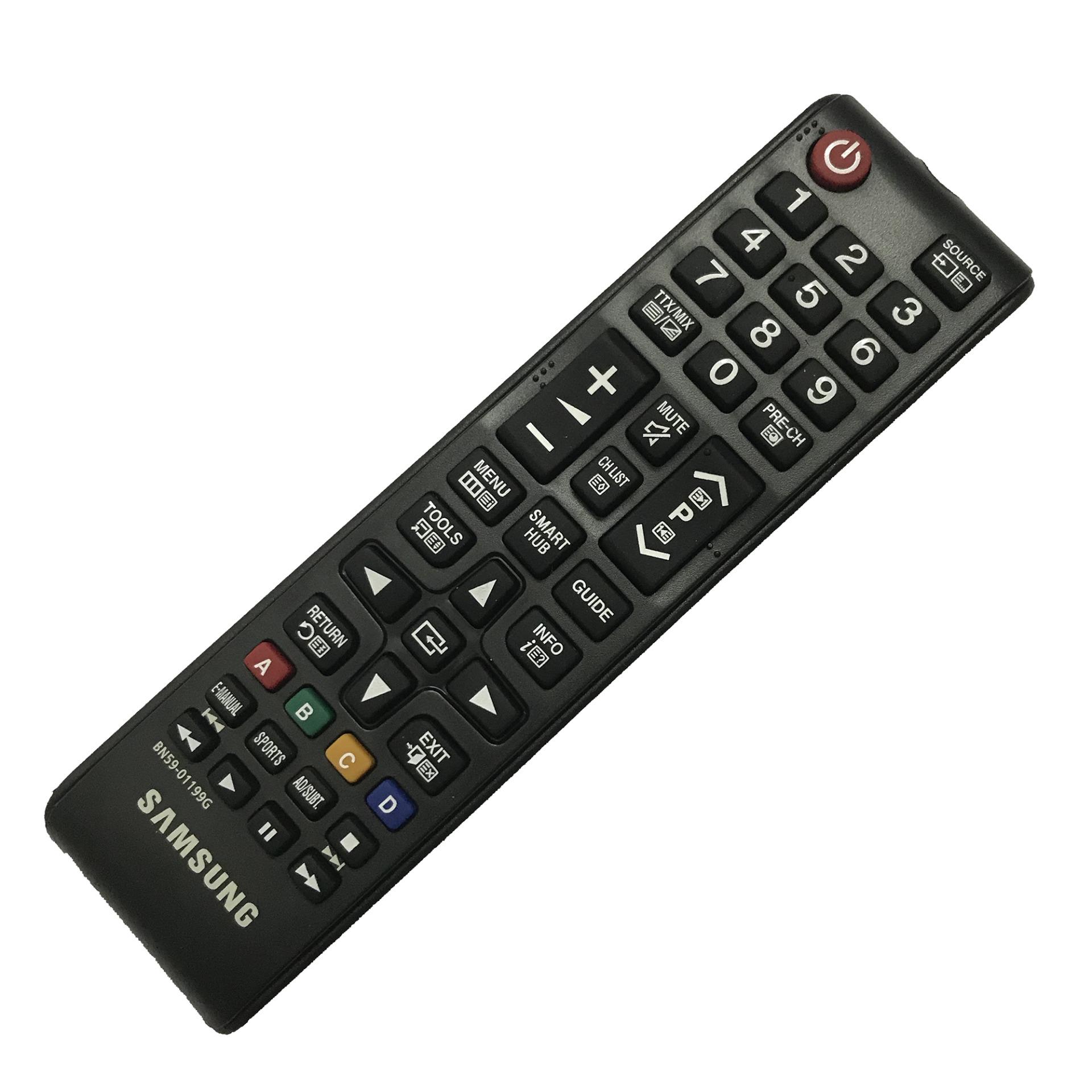 ĐIỀU KHIỂN TIVI SAMSUNG SMART NGẮN (đen)