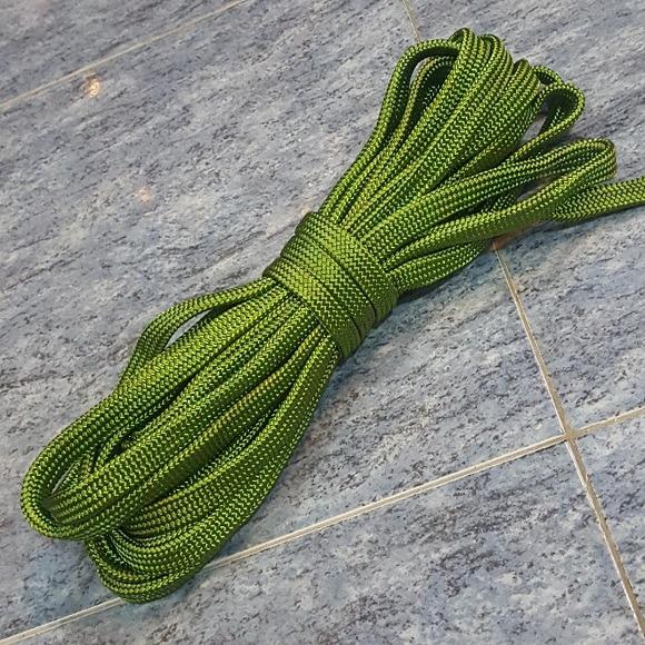 [HCM]Cuộn Dây Dù Sợi Bóng Cao Cấp Dài 9M Bản 15 x 3mm