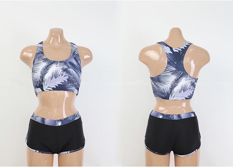[HCM]Đồ bơi nữ tay dài kèm áo crop top