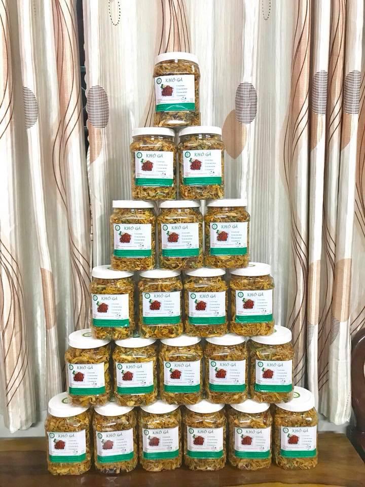 Cơm cháy khô gà lá chanh - 300g